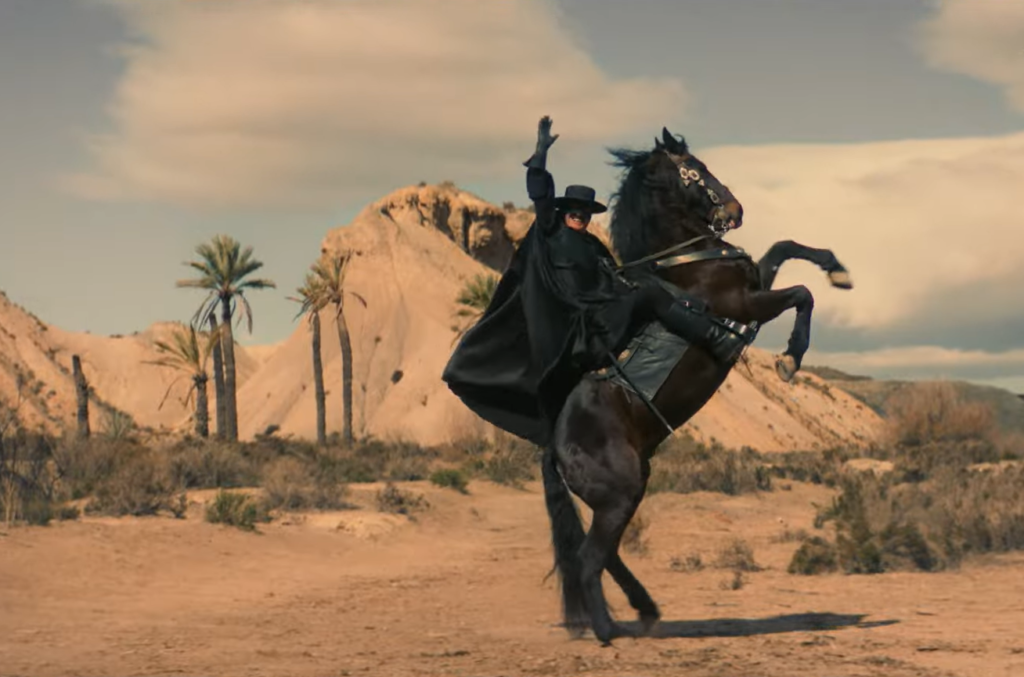 zorro paramount jean dujardin