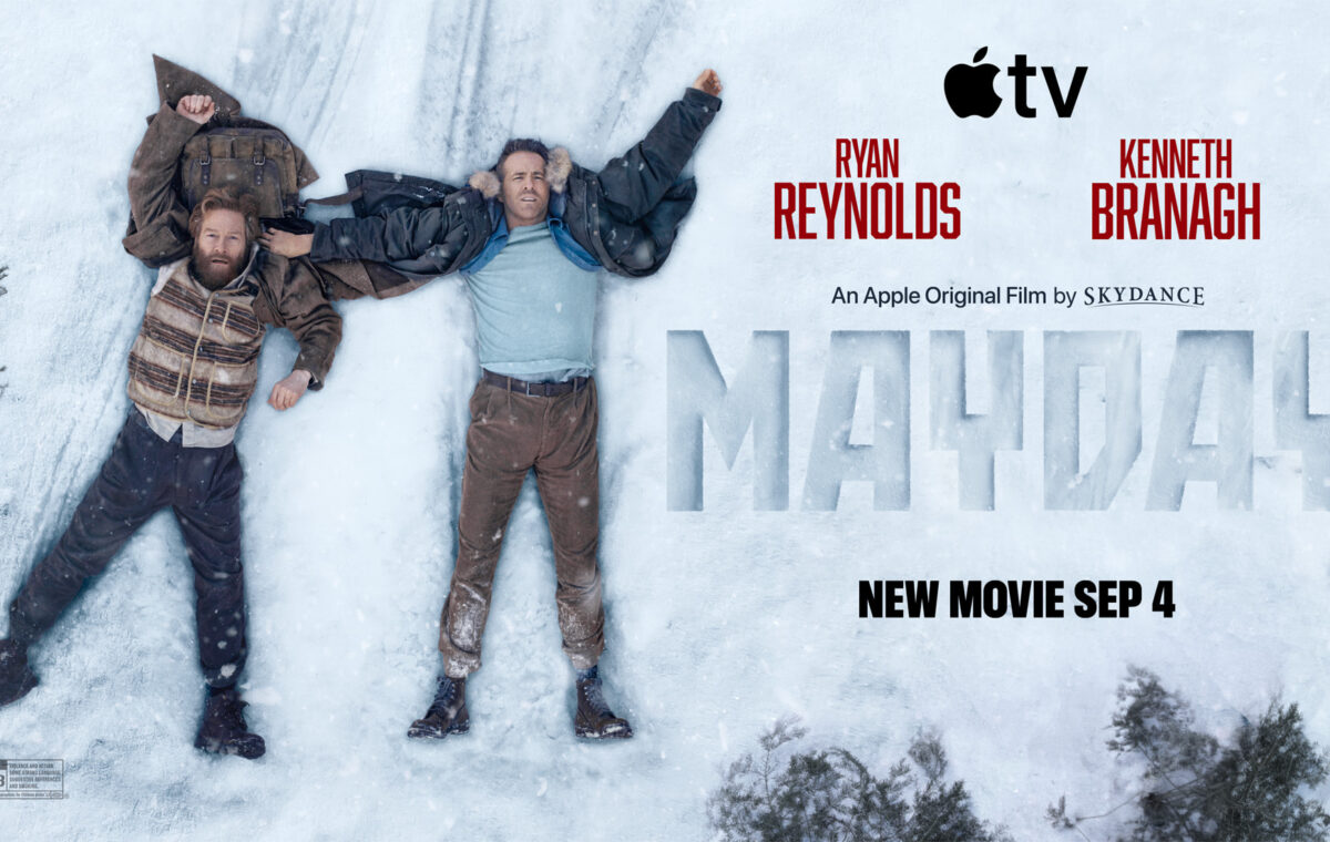 Mayday disponible sur Apple TV : Ryan Reynolds et Kenneth Branagh font équipe