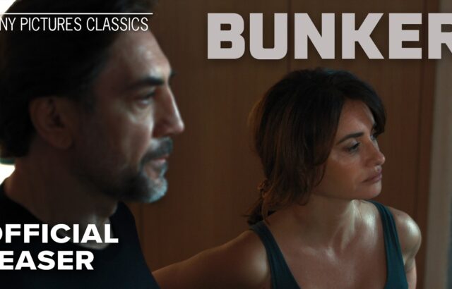 Javier Bardem et Penélope Cruz dans Bunker de Florian Zeller, sur la vignette officielle de la bande-annonce de Sony Pictures Classics